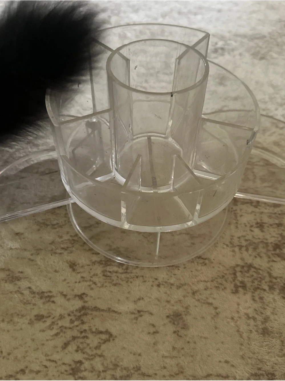 Clear  Makeup Organizer - Transparent Cosmetic Storage
